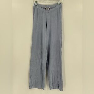Inner Self Silk & Cashmere Wide Leg Lounge Pants M
